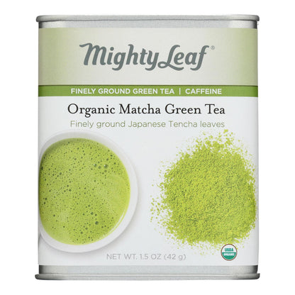 Mighty Leaf Tea Tea - Green - Organic - Matcha - Case Of 6 - 1.5 Oz