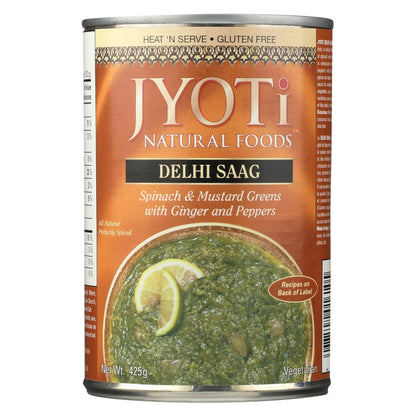 Jyoti Cuisine 印度德里萨格（Delhi Saag） - 12 盒 - 15 盎司。