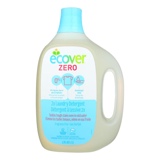 Detergente para ropa Ecover Zero 2x - Caja de 4 - 93 fl oz.