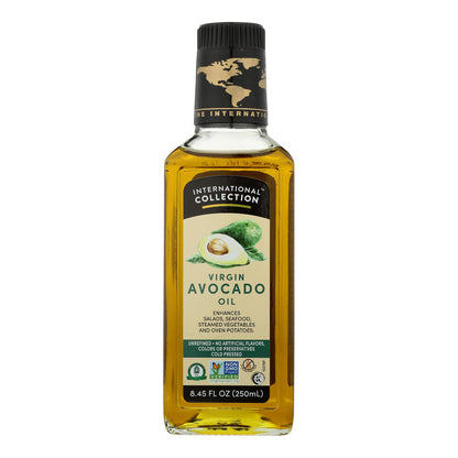 Aceite de Aguacate Colección Internacional - Virgen - Caja de 6 - 8.45 Fl Oz.