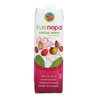 Agua de Nopal Verdadera - Caja de 12 - 33.8 Oz.