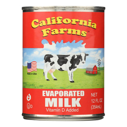 Leche evaporada California Farms - 12 oz - Caja de 24