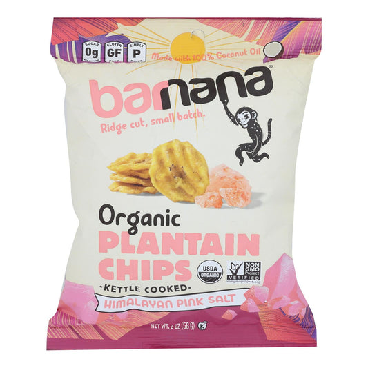 Barnana - Plantn Chips Him Pnkslt - Caja de 6-2 oz