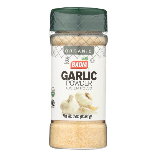 Especias Badia - Especias con ajo en polvo - Caja de 8 - 3 oz