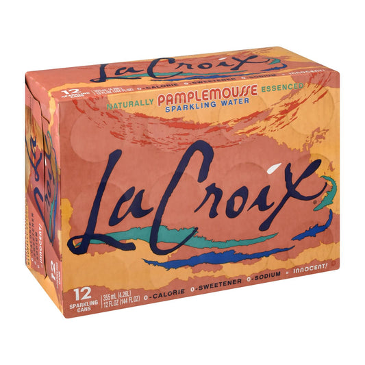 Lacroix 苏打水 - 葡萄柚 - 2 箱 - 12 液体盎司。