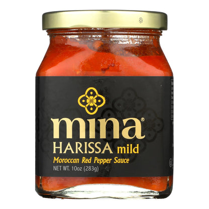 Salsa Harissa Suave de Mina - Caja de 12 - 10 Fz