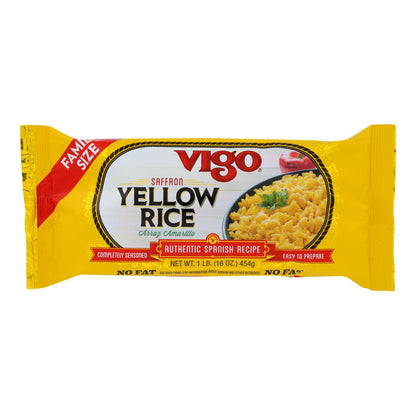 Arroz Amarillo Vigo - Caja de 12 - 16 Oz.