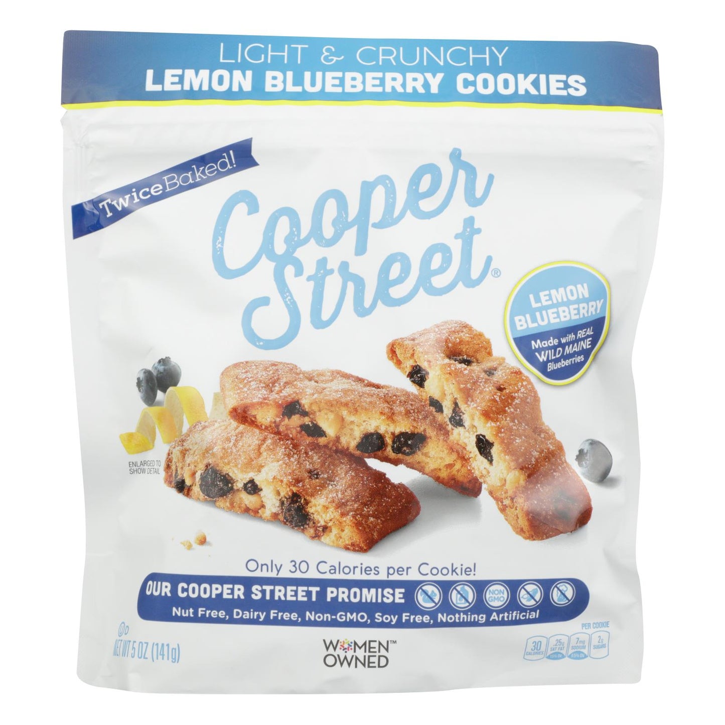 Cooper Street - Ckies Michigan Blueberry - Case Of 6 - 5 Oz