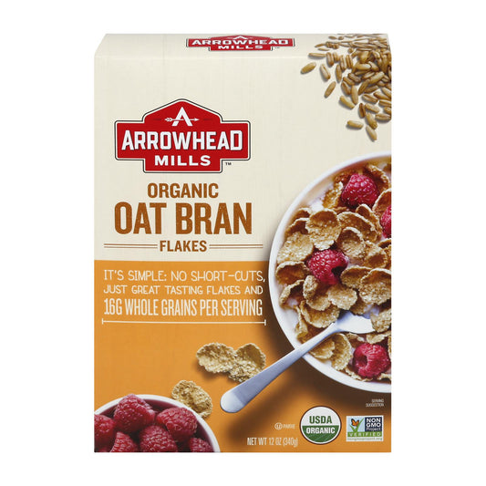 Arrowhead Mills - Cereales Avena Brown Flk Bx - Caja De 6-12 Oz