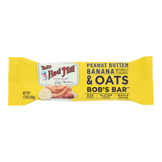 Bob's Red Mill - Bar Pnutbt Bnana Ots - Case Of 12 - 1.76 Oz