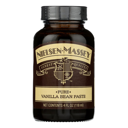 Nielsen - Pasta pura de extracto de vainilla Massey - Caja de 6 - 4 fl oz.