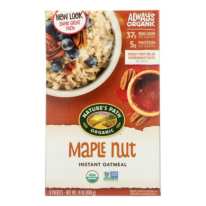 Avena caliente Nature's Path - Nuez de arce - Caja de 6 - 14 oz.