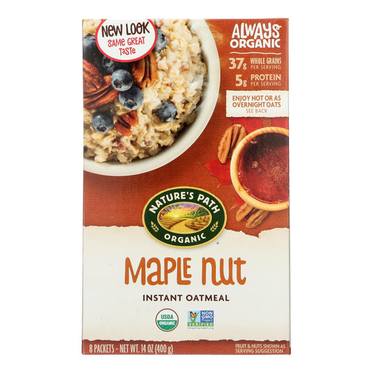 Avena caliente Nature's Path - Nuez de arce - Caja de 6 - 14 oz.