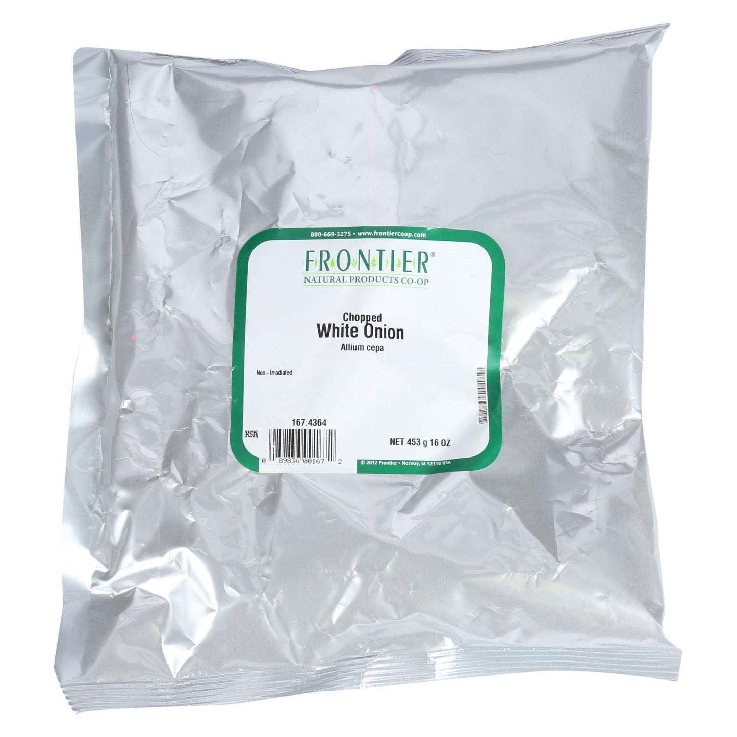 Frontier Herb 洋葱碎白 - 单个散装商品 - 1lb