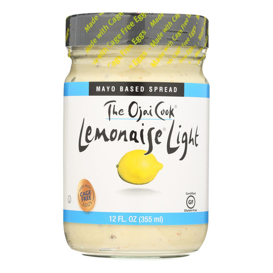 The Ojai Cook All Natural - Lemonaise Light - Case Of 6 - 12 Oz.