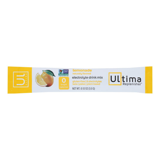 Ultima Replenisher - 电解质混合柠檬水 - 20 盒装 - .12 盎司