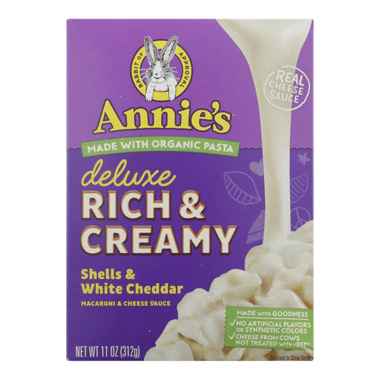 Mac&amp;chs Dlx Shl Wtchd de Annie's Homegrown - Caja de 12 - 11 oz