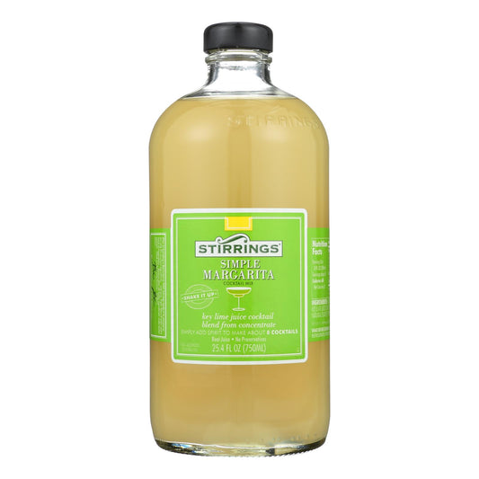 Mezclador de cóctel Stirrings - Margarita - Caja de 6 - 750 ml