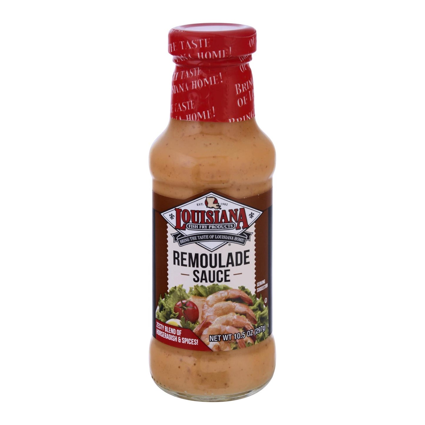 Salsa Remoulade La Fish Fry - Aderezo - Caja de 12 - 10.5 oz.