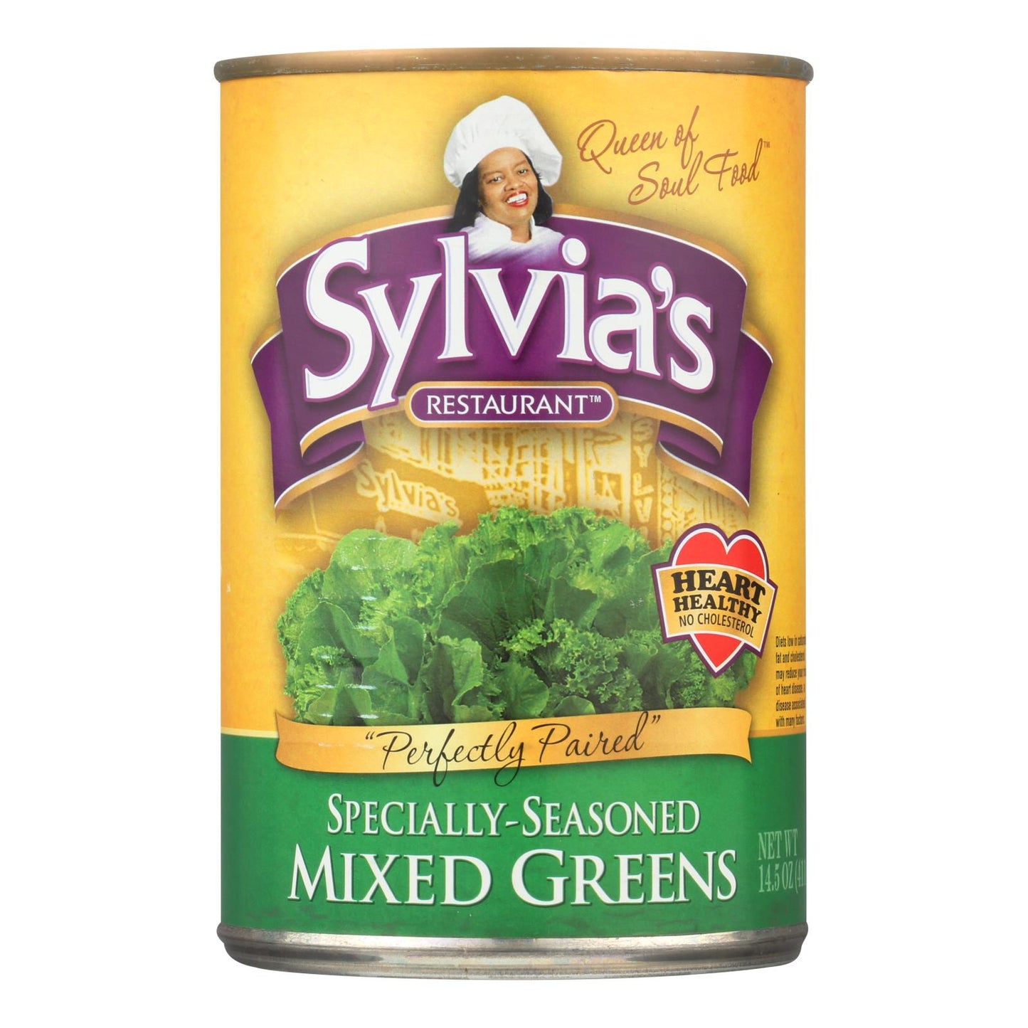 Vegetales variados de Sylvia - Caja de 12 - 14,5 oz.