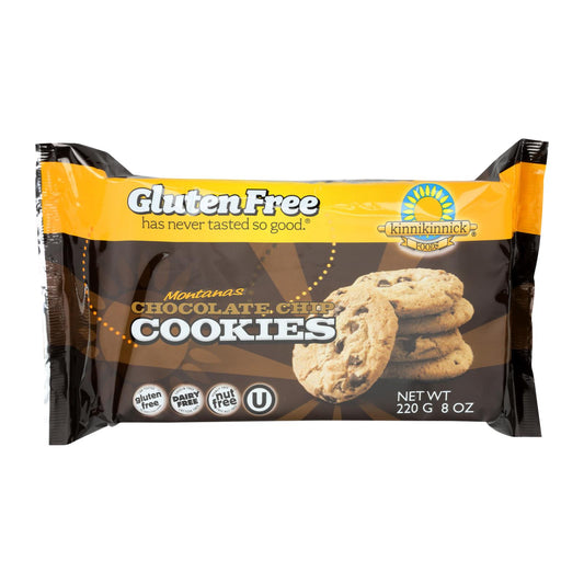 Galletas Kinnikinnick - Chips de chocolate - Caja de 6 - 8 oz.