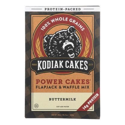 Mezcla para flan y waffles Power Cakes de Kodiak Cakes - Caja de 6 - 20 oz