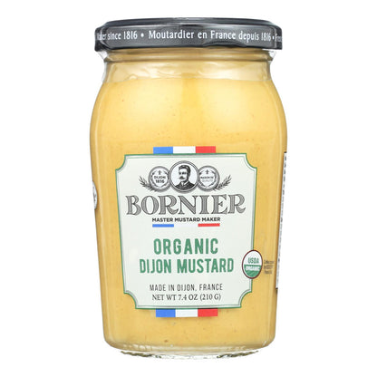 Bornier - Mostaza - Dijon Orgánica - Caja De 6 - 7.4 Oz