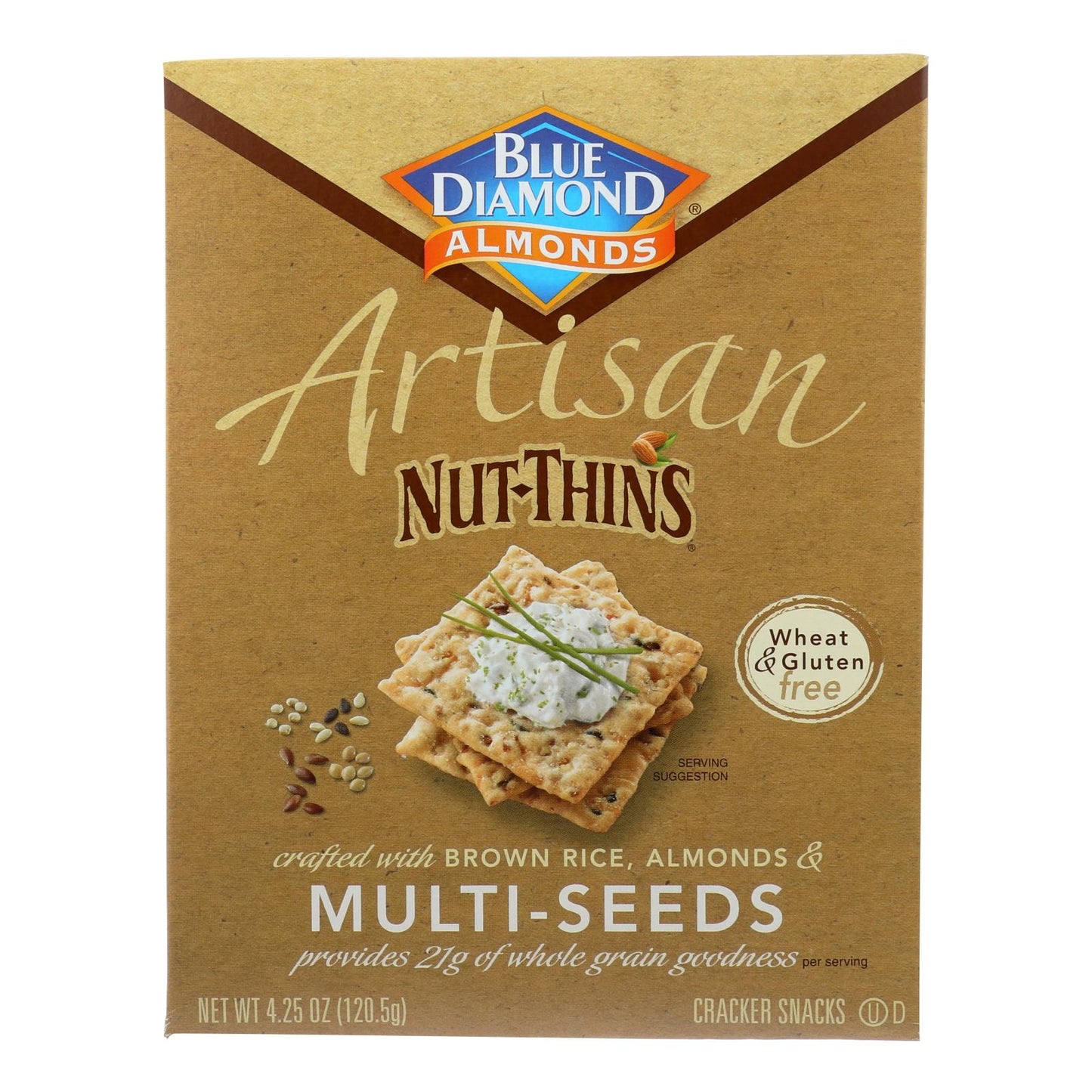 Blue Diamond - Artesion Nut Thins - Multisemillas - Caja de 12 - 4,25 oz.