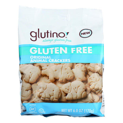 Galletas de animales Glutino - Originales - Caja de 6 - 6 oz