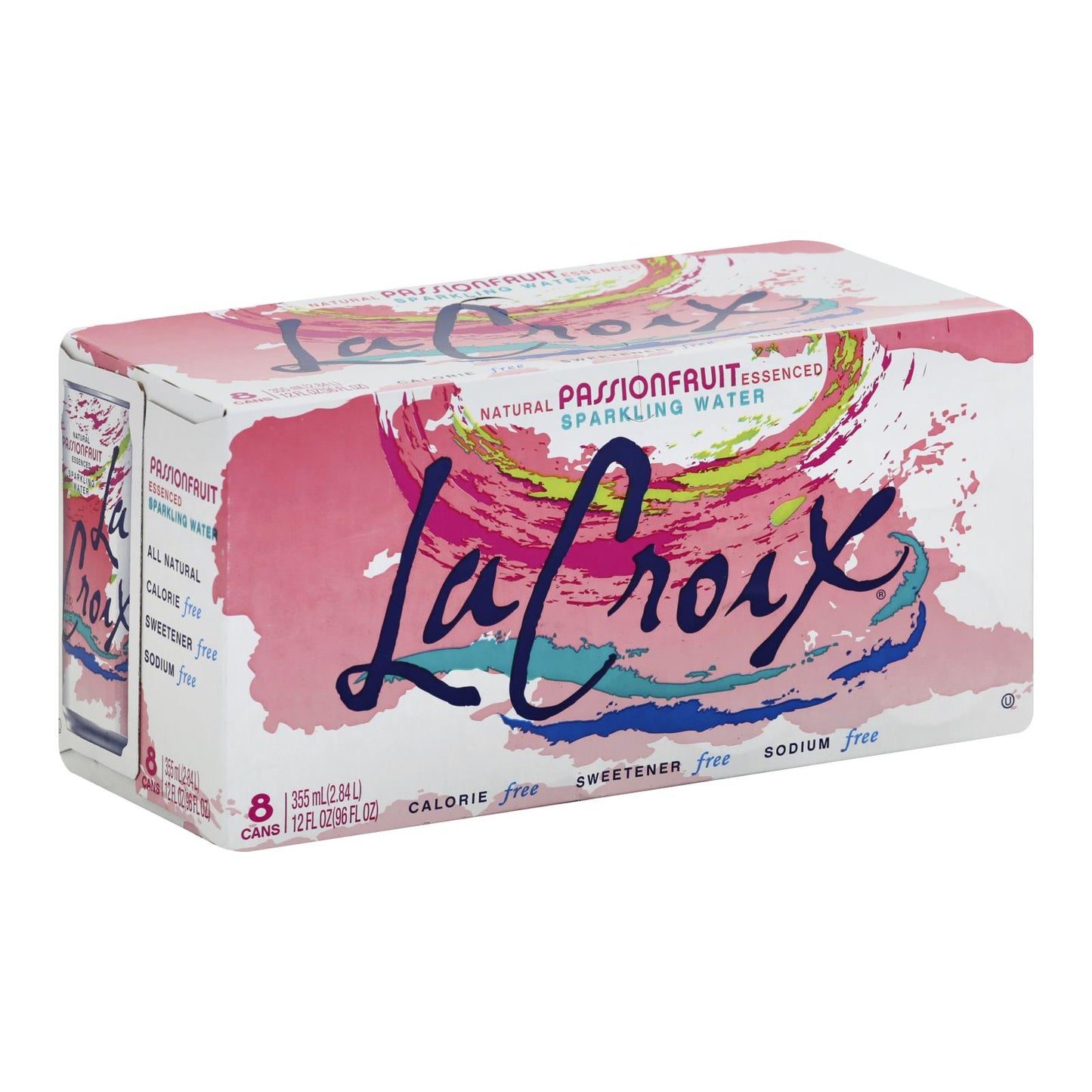 Lacroix - Agua con gas - Passn Fruit - Caja de 3 - 8/12 Fl Oz.