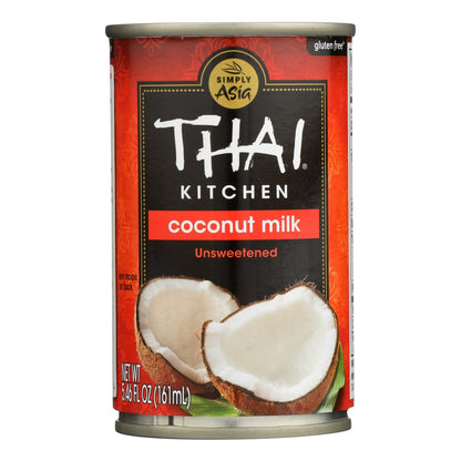 Leche de coco Thai Kitchen - Caja de 24 - 5,46 oz.