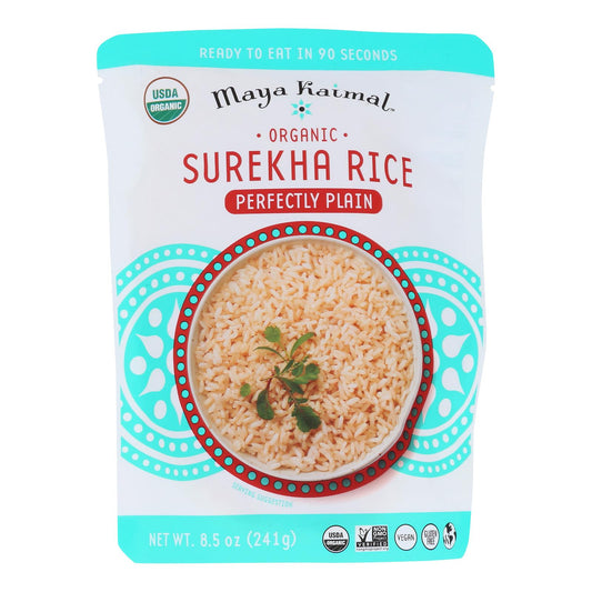 Maya Kaimal - Arroz Surekha Plain - Caja de 6 - 8.5 Oz