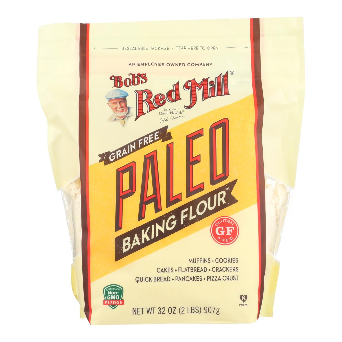 Bob's Red Mill - Harina para hornear paleo - Caja de 4 - 32 oz