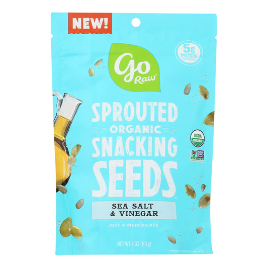 Go Raw - Snack de semillas crudas, sin gluten, caja de 10, 4 oz