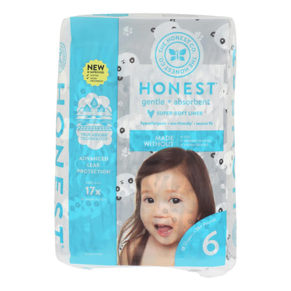 The Honest Company - Diapers Size 6 - Pandas - 18 Count