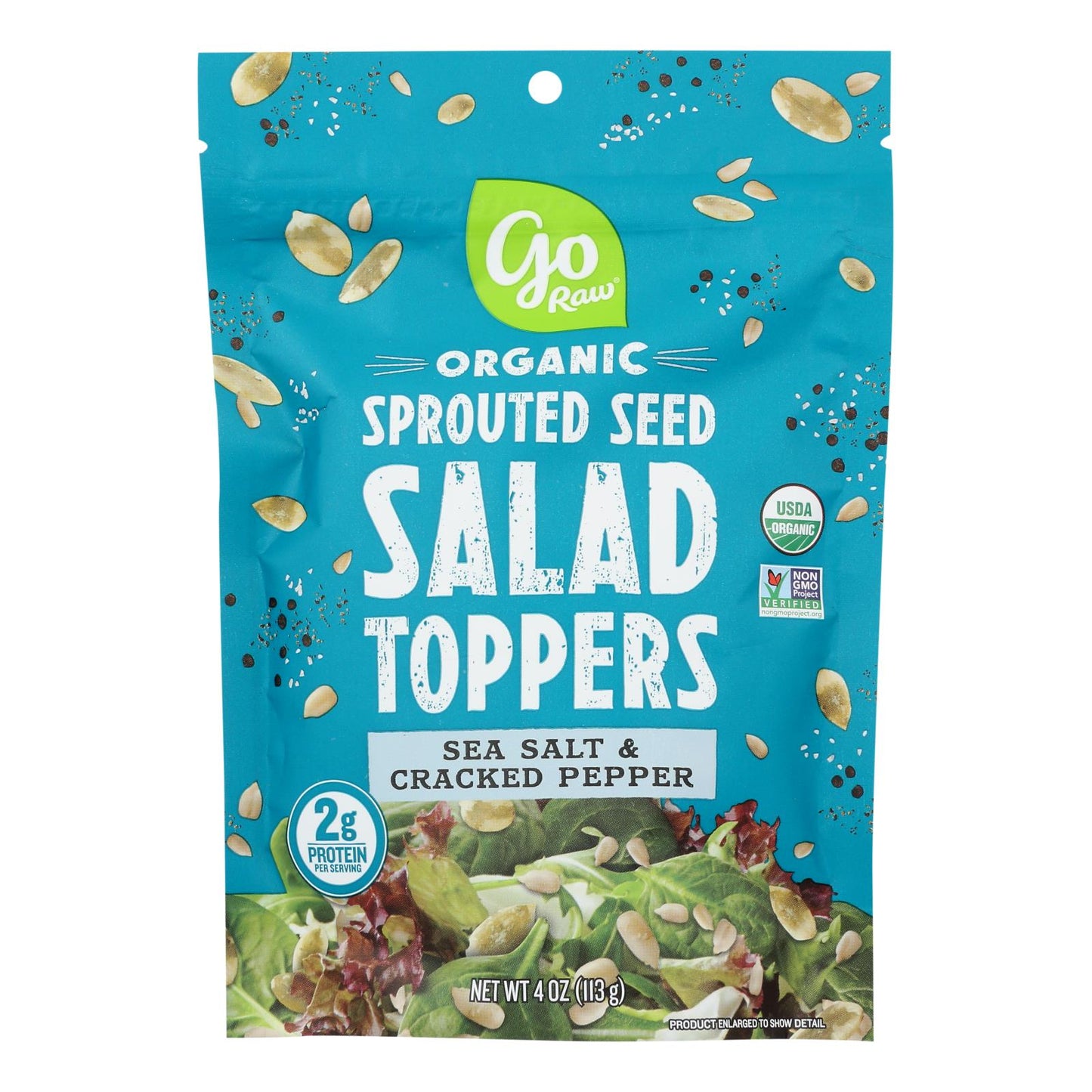 Go Raw - Sld Tpr Crkd Pepper Sprt - Caja de 10 - 4 oz