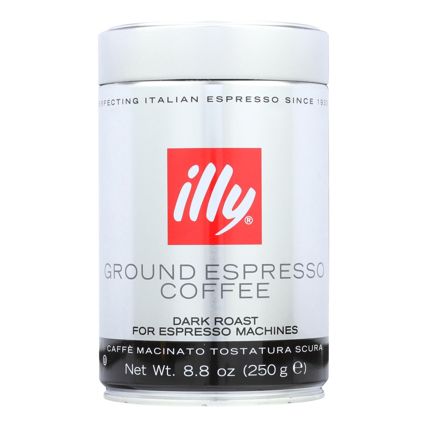 Illy Caffe 咖啡 - 浓缩咖啡 - 研磨 - 深度烘焙 - 8.8 盎司 - 6 盒装