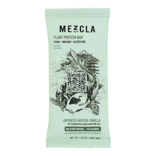 Mezcla - Prot Bar Japns Matcha Vainilla - Caja de 15-1.4 Oz