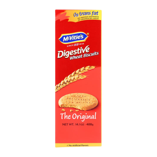 Galletas de trigo digestivas Mcvities - Caja de 12 - 14,1 oz.