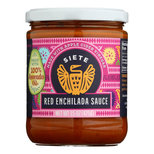 Siete - Sauce Red Enchilada - Case Of 6-16 Oz