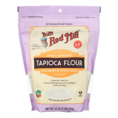 Bob's Red Mill - Harina de tapioca - Caja de 4 - 16 oz