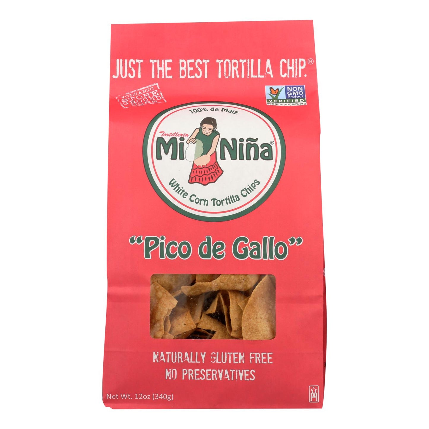 Mi Nina - Tort Chip Pico De Gallo - Caja De 9 - 12 Oz