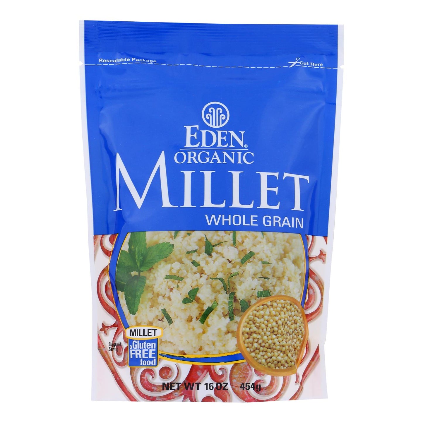 Eden Foods - 小米 - 12 盒装 - 16 盎司
