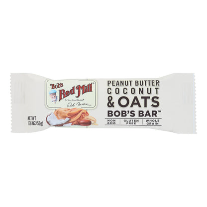 Bob's Red Mill - Bar Pnutbt Coconut Ots - Case Of 12 - 1.76 Oz