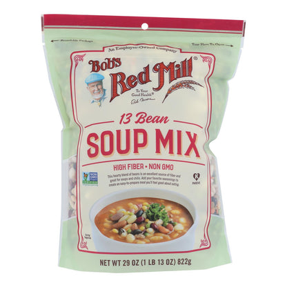 Bob's Red Mill - Soup Mix 13 Bean - Case Of 4-29 Oz