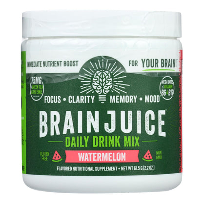 Brain Juice - Sandía en polvo original - 1 unidad - 2,2 oz