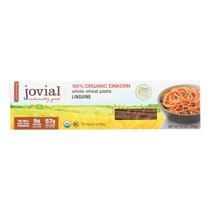 Jovial - Whole Wheat Einkorn Pasta - Linguine - Case Of 12 - 12 Oz.