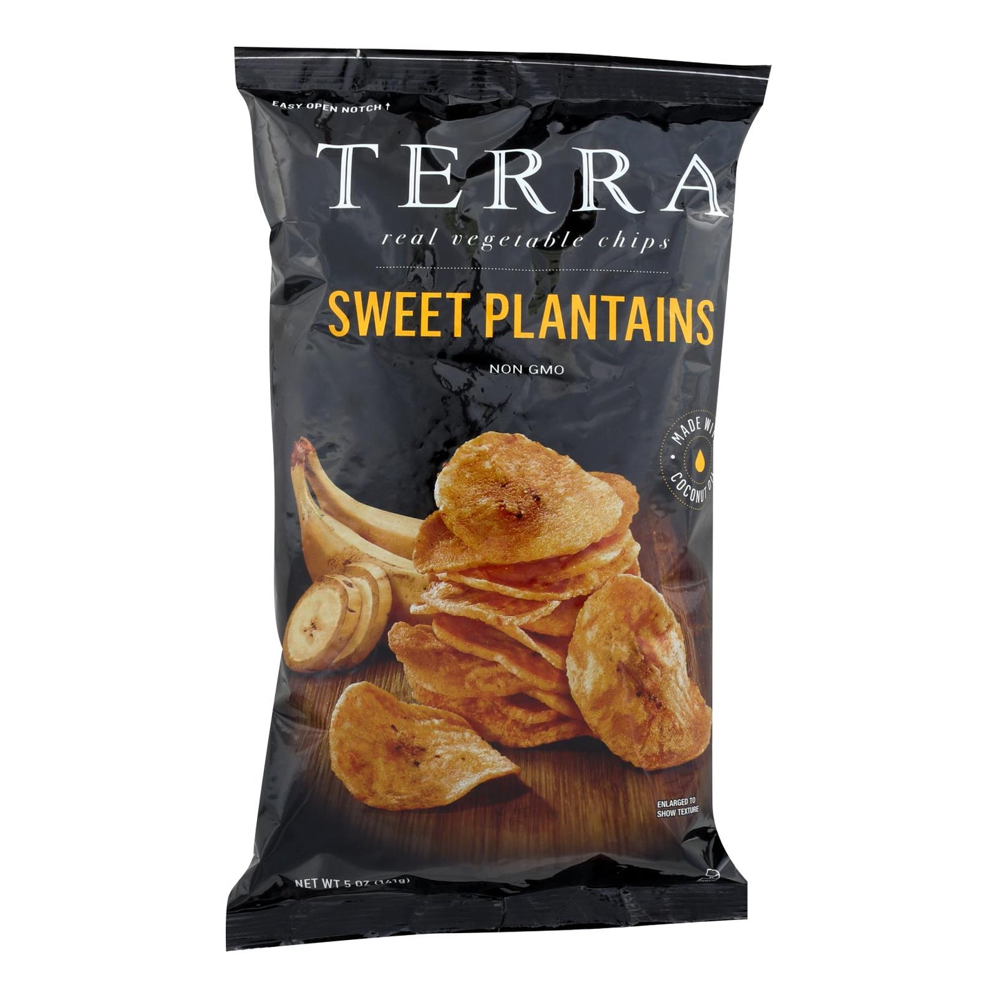 Chips vegetarianos Terra Chips - Plátanos dulces - Caja de 12 - 5 oz