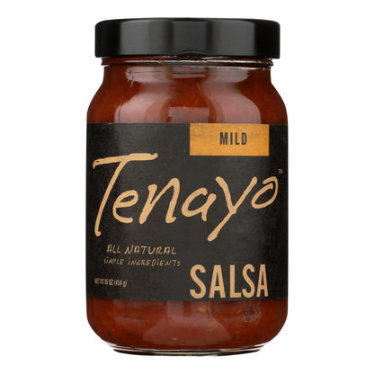 Tenayo - Salsa - Suave - Caja de 6 - 16 Oz.