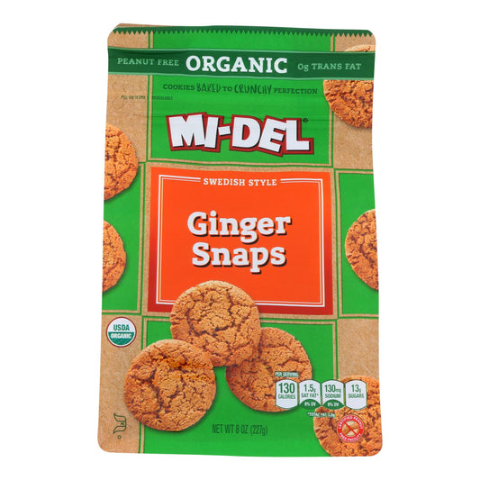 Midel - Ginger Snaps - Case Of 8 - 8 Oz